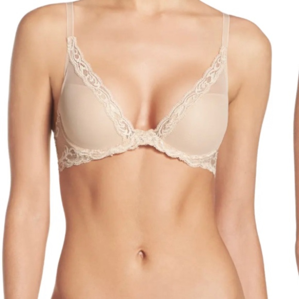 Natori feathers contour wire bra 32B
